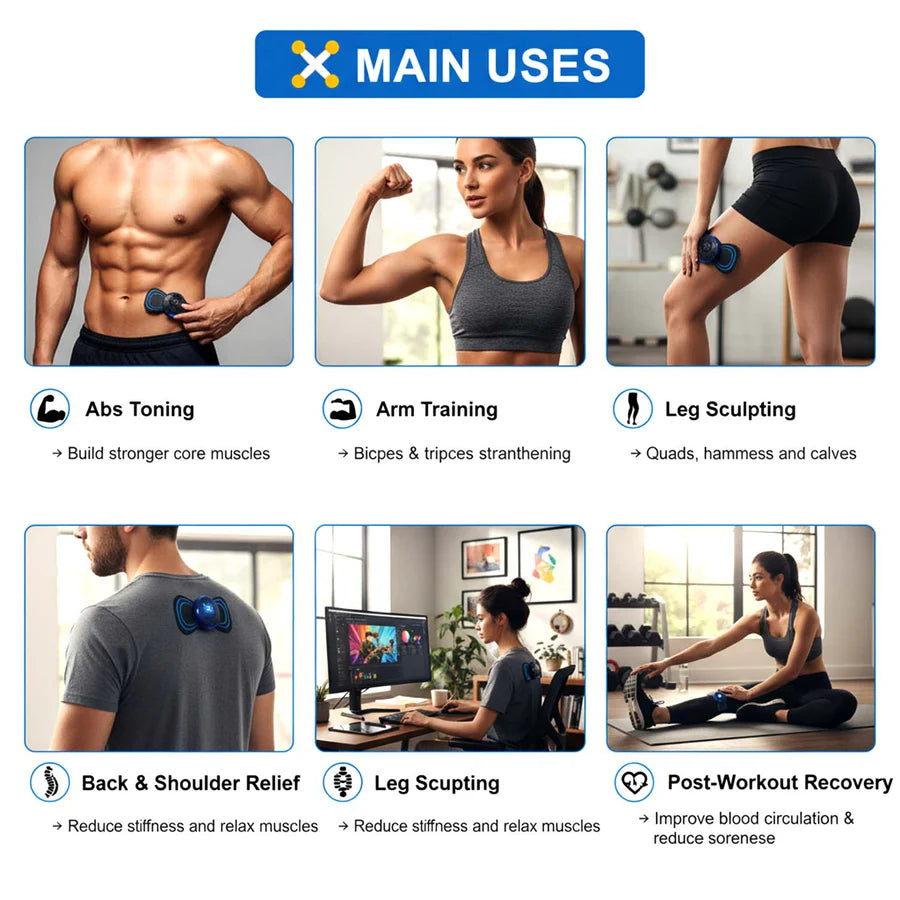 Elorapure Mini Butterfly Massager: Your Pocket-Sized Personal Physical Therapist